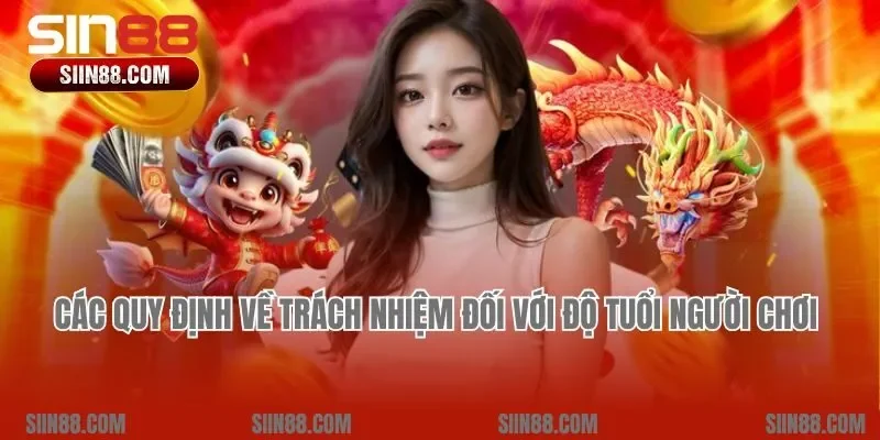 Các quy định về trách nhiệm đối với độ tuổi người chơi 