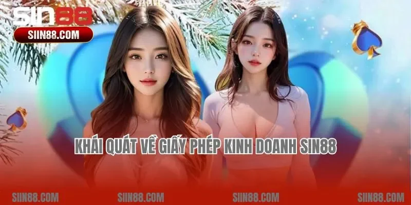 Khái quát về giấy phép kinh doanh Sin88